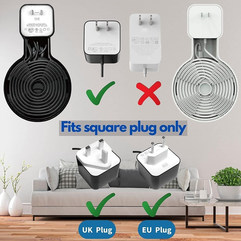 Elegant Wall Mount Holder for Dot 3 & Google Mini - Space-Saving Solution