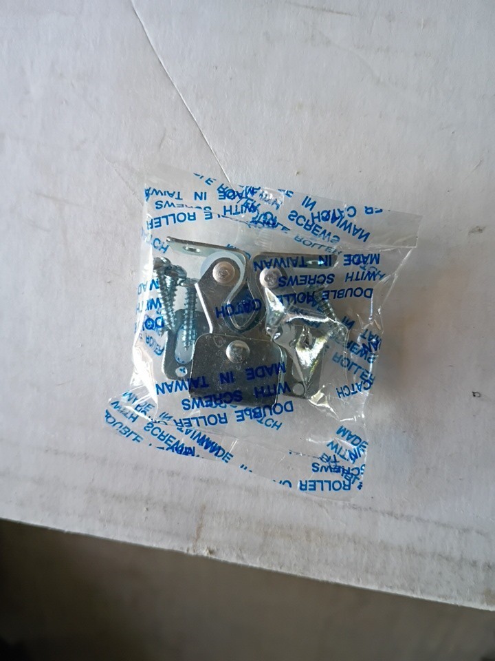 Double Roller Catch Zinc Pack Of 10