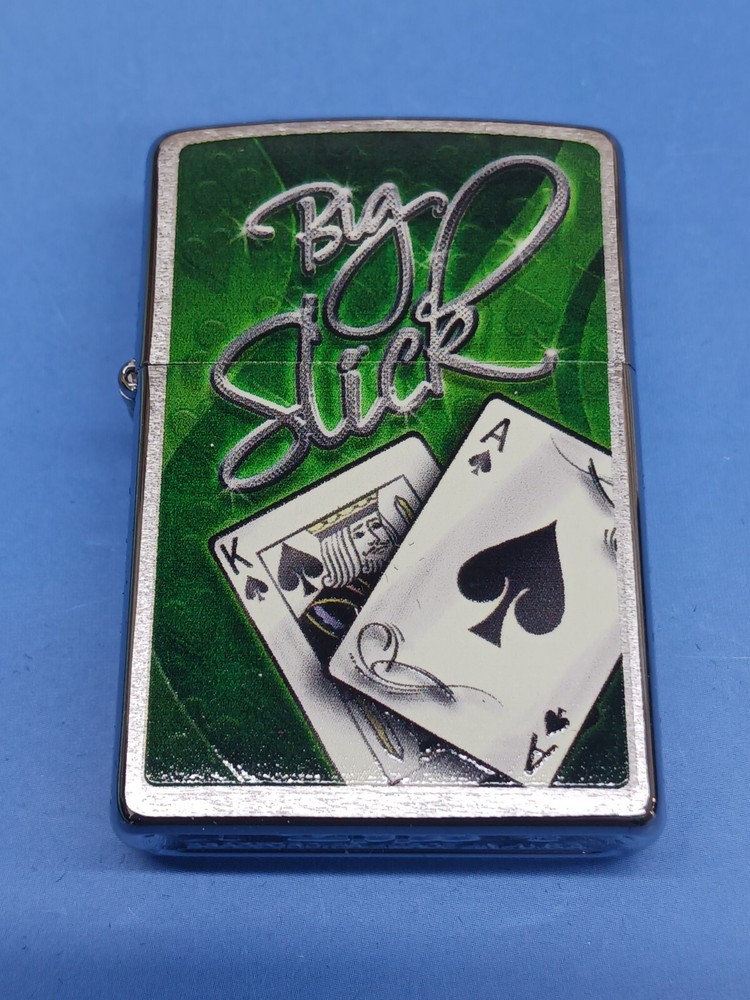 Zippo 28281 Brush Chrome Big Slick