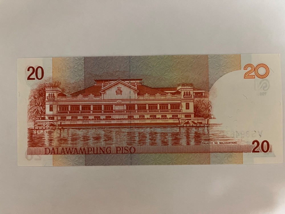 1999 Philippines 20 Piso World Banknote