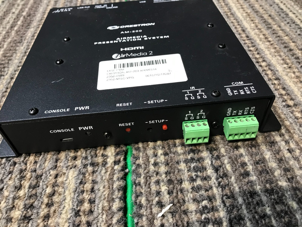 Crestron AM-200 Airmedia 2 Presentation System