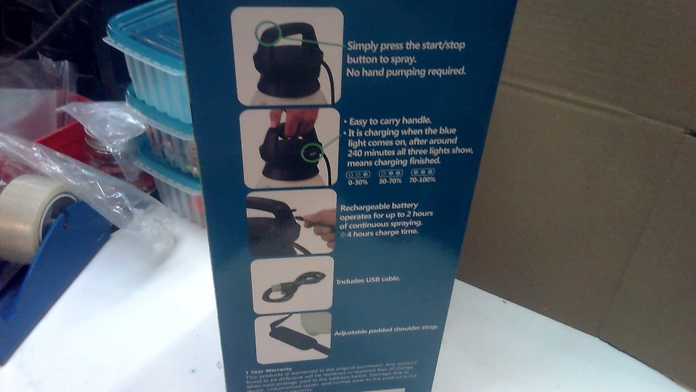 AGWAY 2 GALLON LITHIUM POWERED SPRAYER