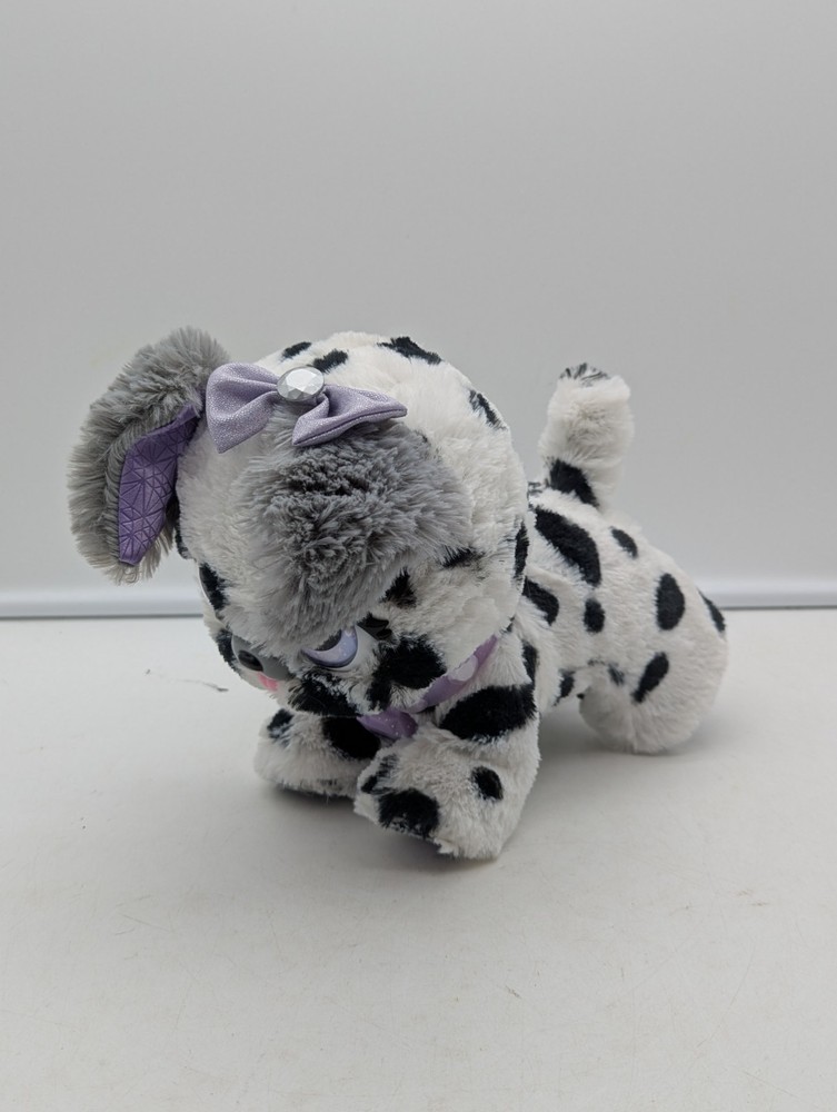 Present Pets Interactive Puppy Sparkle Dalmation! Spin Master WORKS Sparkle Pup!