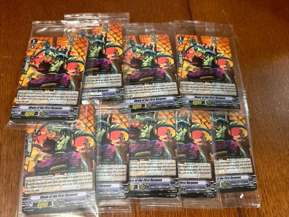 101 Vanguard Card fights Packs New Sealed