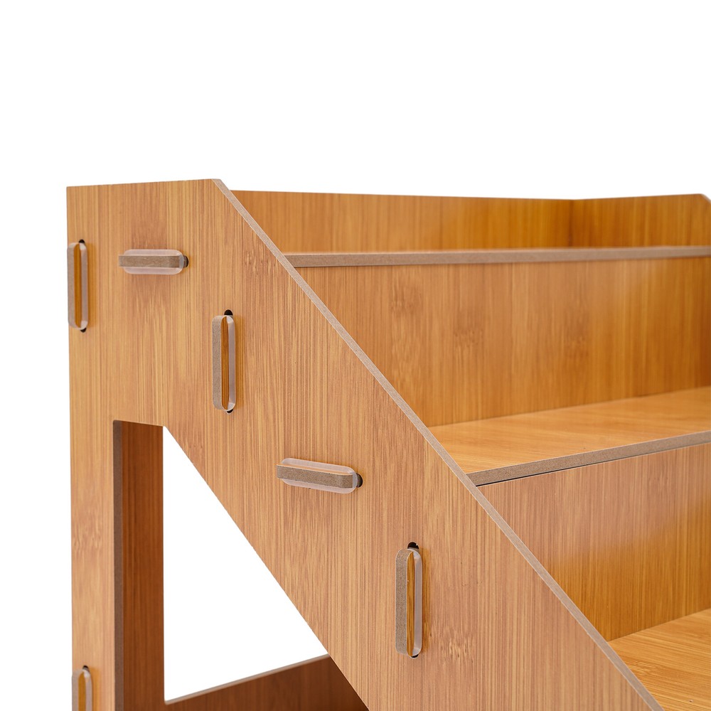 4 Pcs Retail Display Rack, 4 Tier Display Rack, Tabletop Display Stand