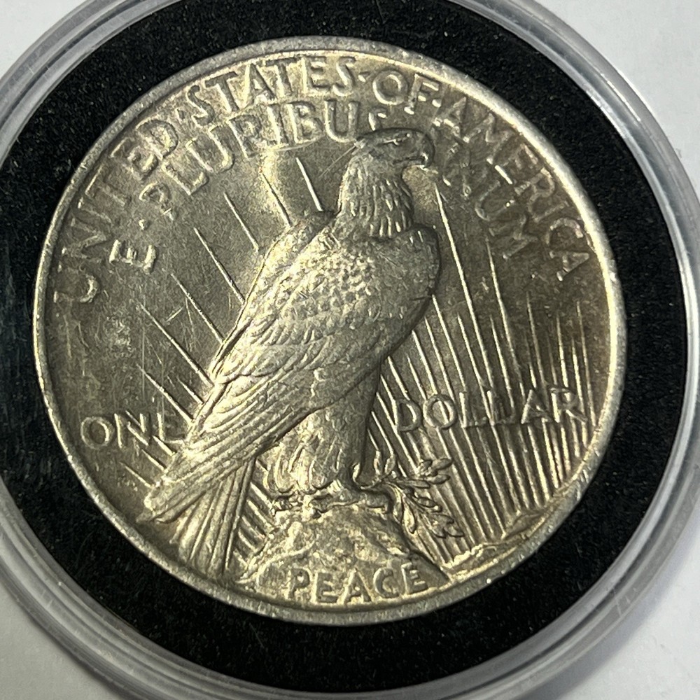 1923 Peace US Silver Dollar Coin AU GEM MS