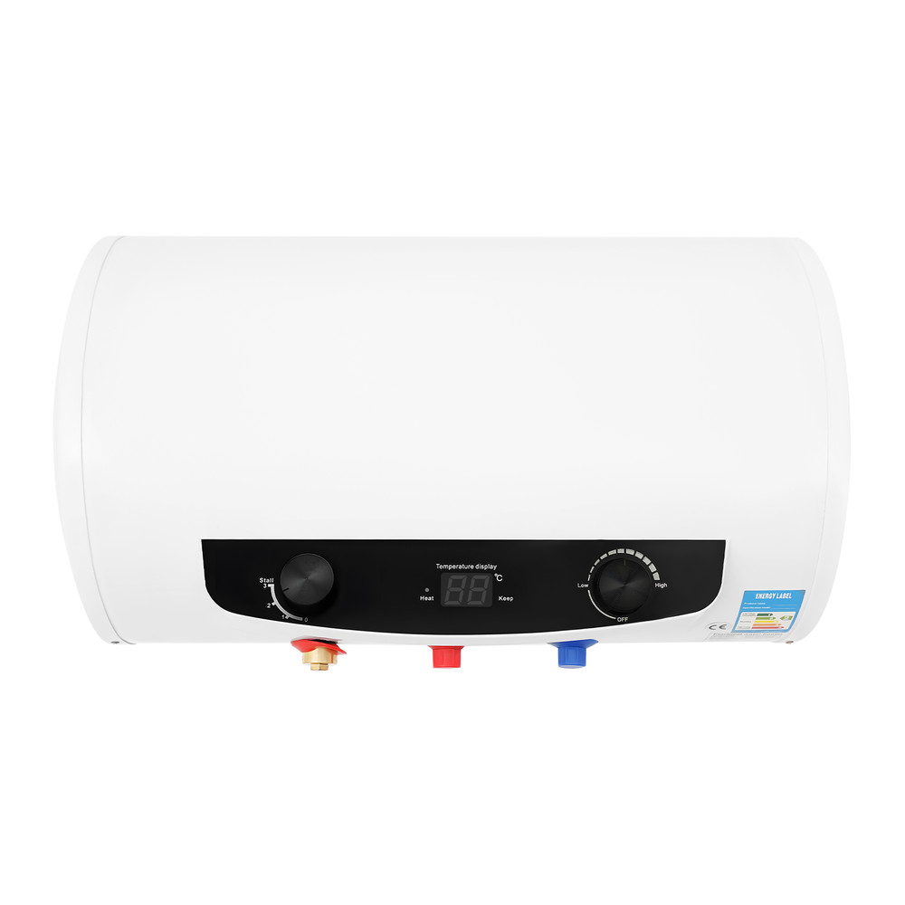 35L/9.25gal Wall-mounted Electric Tank Hot Water Heater with Hand Shower 1500W