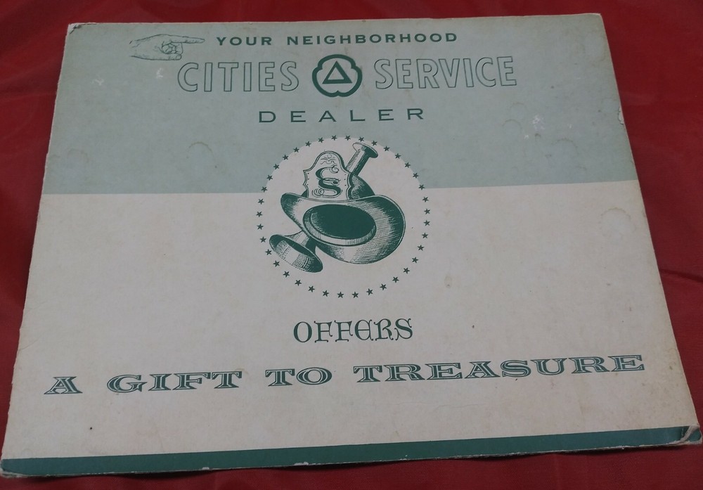 1960 Cities Service Vintage Fire Engine Prints