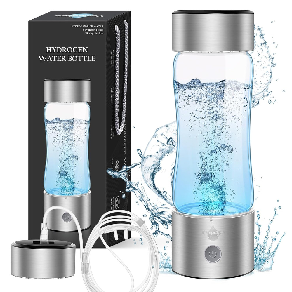 2026 Upgraded Hydrogen Water Bottle, 2400 Hydrogen Water Bottle Generator, Hydro