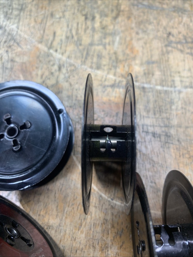 Smith Corona Original Metal Typewriter Spools With Red Label