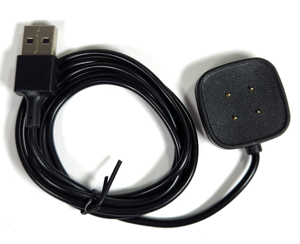 Replacement USB Charging Cable for Fitbit Versa 3 Versa 4 Sense Activity Tracker