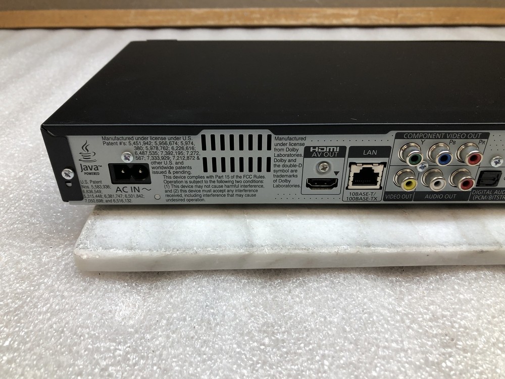 Panasonic DMP-BD655 Blu-Ray Disc Player No AC Adapter & No Remote