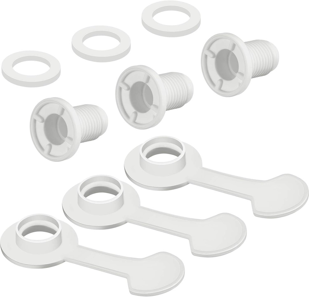 3 Sets Cooler Drain Plug Cooler Plug Replacement Triple Snap Drain Assembly