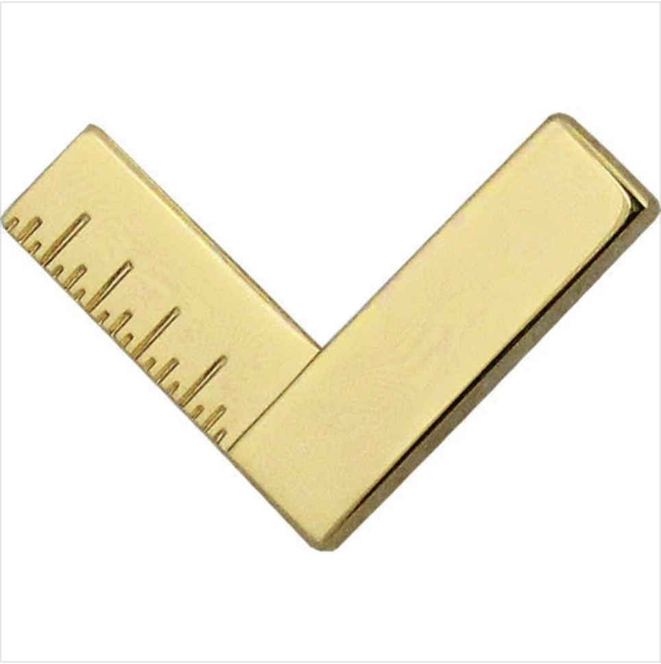 GENUINE U.S. NAVY COLLAR DEVICE: REPAIR TECHNICIAN - GOLD