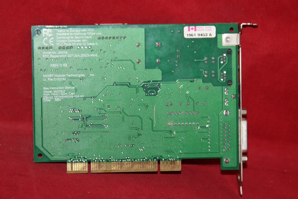PCI Modem, Smart Modular Technologies 90079, Conexant (90079-2)