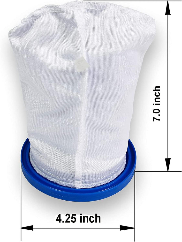 Handheld Pool Vacuum Cleaner Sand & Silt Filter Bag - Compatible with Pool Blast