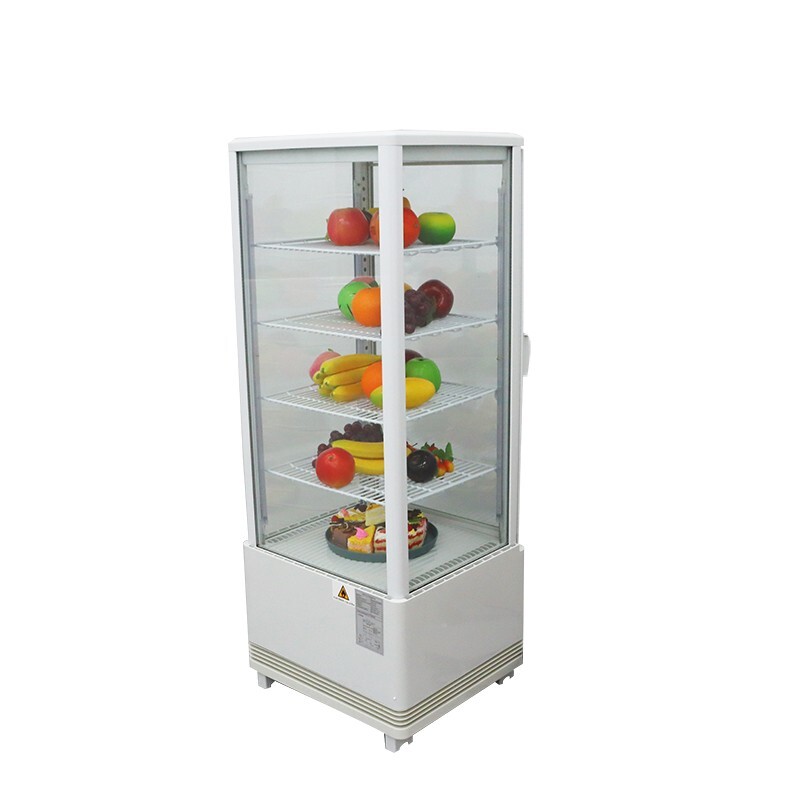 Refrigerated Cake Display Cabinet 110V 5 Layer Floor Showcase Automatic Defrost