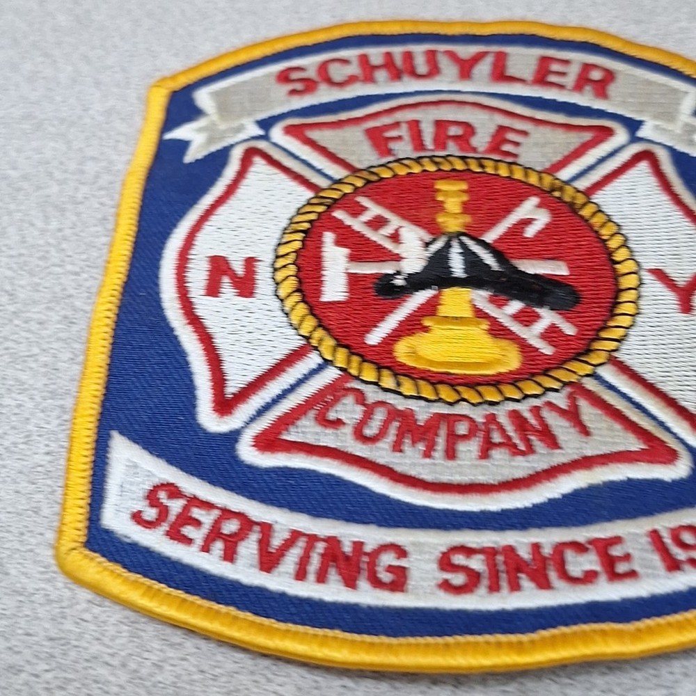 Schuyler NY Fire Company Fire Department Patch
