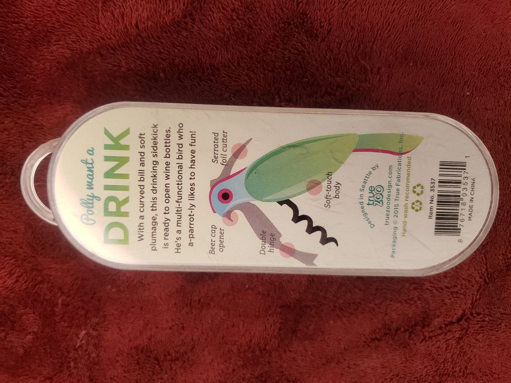 TRUEZOO Corkatoo Corkscrew Wine Opener