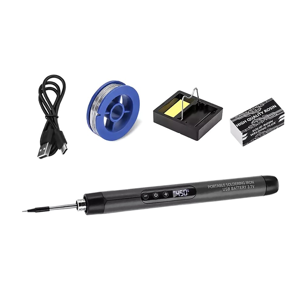 USB Digital Display Charging Soldering Iron Three-gear Temperature Adjustment