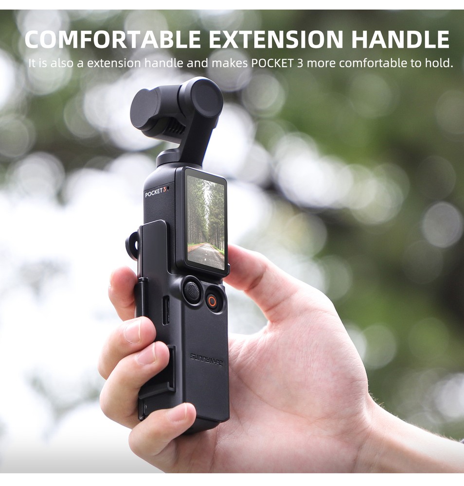 Expansion Adapter Frame Protective Case Brackets for Osmo Pocket 3 Accessories