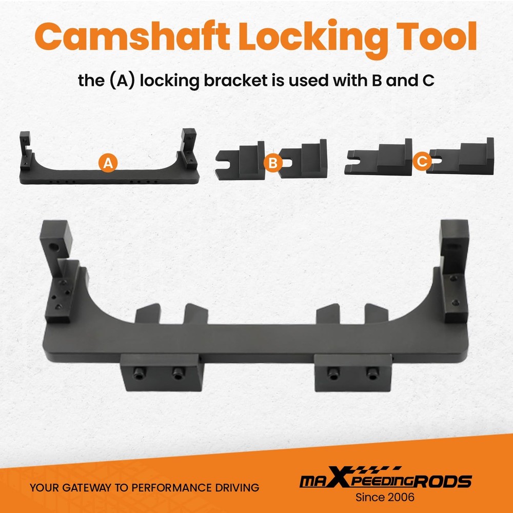 Camshaft Alignment Locking Tool Kit for B38 B48 B58 Engine 15 PCS
