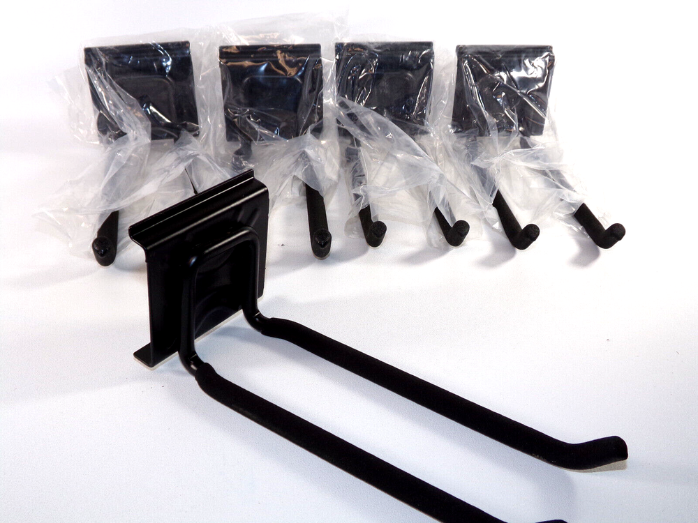 NEW Garage Tool Organizer Wall Mount, 8-piece (5 Hooks, 3 Racks)