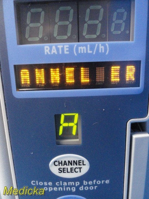 2 X Model 8100 IV Infusion Pump Modules | Channel Error | Software Issue ~ 38377