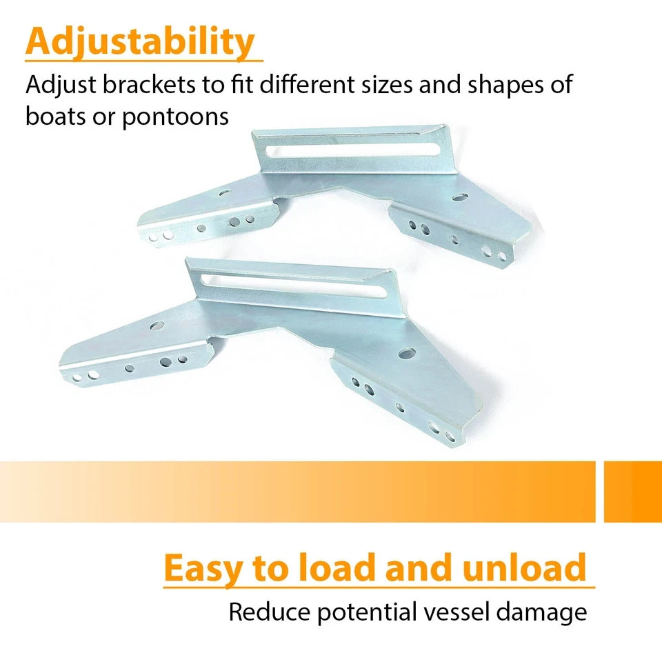 C.E. Smith Pontoon Wing Bracket 26244GA
