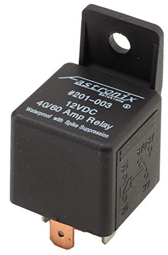 Fastronix High Current 40/60A Relay Panel with 4 Relay and Socket Panel