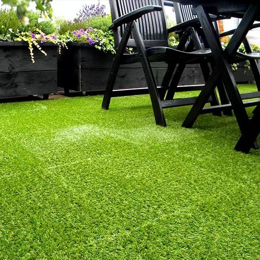 36pcs Interlocking Artificial Grass Tiles for Patio, Balcony, Backyard