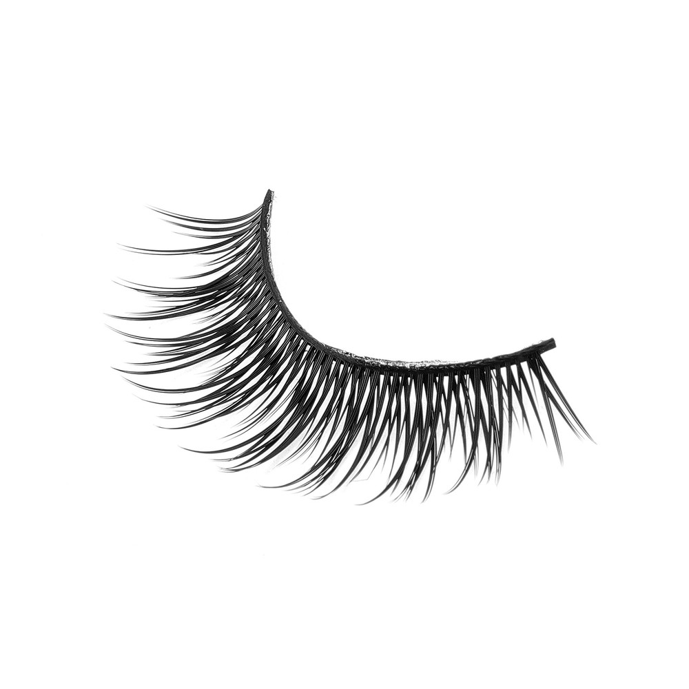 B-4 False Eyelashes for Makeup Black 10 Pair