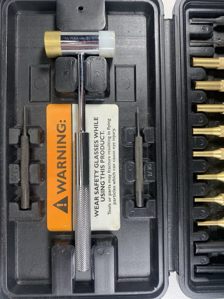 Wheeler Engineering Roll Pin Starter Punch Set for Gunsmithing