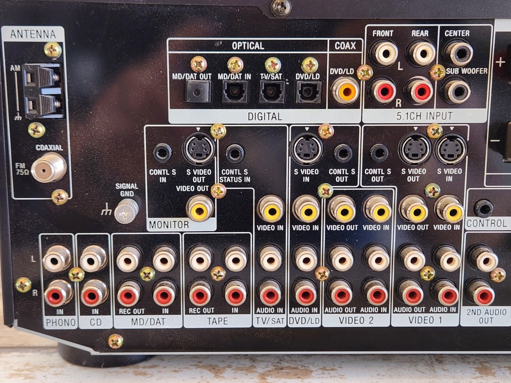 Sony STR-DE935 AV Receiver Dolby Digital/DTS 5.1 Digital A/V Controller Tested