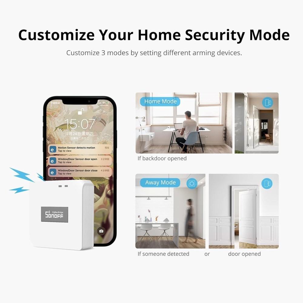 Zigbee 3.0 Smart Home Hub - Dual Protocol, 128 Devices, Security Features