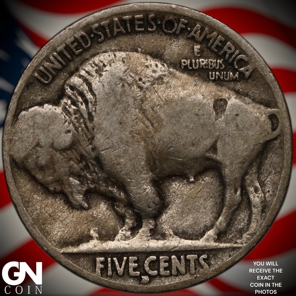 1916 D Buffalo Nickel Z8380