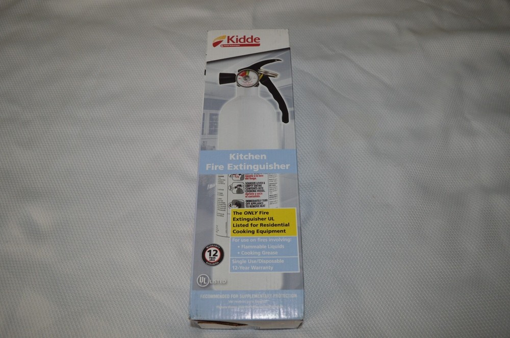 KIDDE ~ KITCHEN FIRE EXTINGUISHER ~ EASY MOUNT BRACKET ~ RESSP ~ DRY CHEMICAL