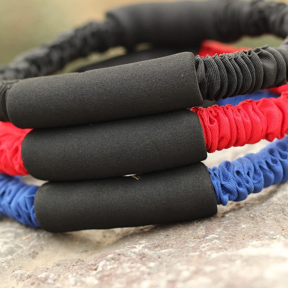 25Lbs Archery Bow Trainer Rubber Stretch Bands Strength Training Device Aids