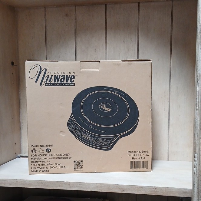 NuWave Precision Induction Hob Cookware Burner Model 30101 MPN 30101