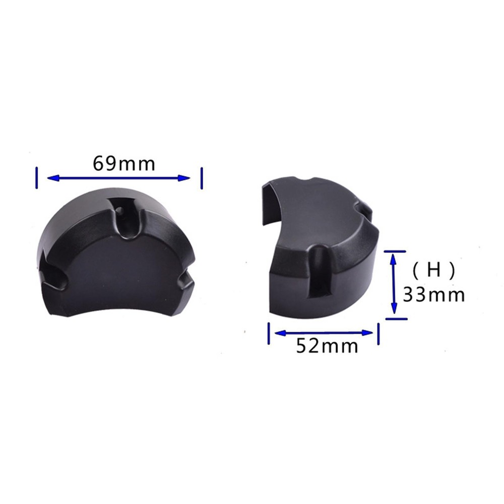 2Pcs ABS Electric All Skateboard Belt Covers Electronic Protect Case