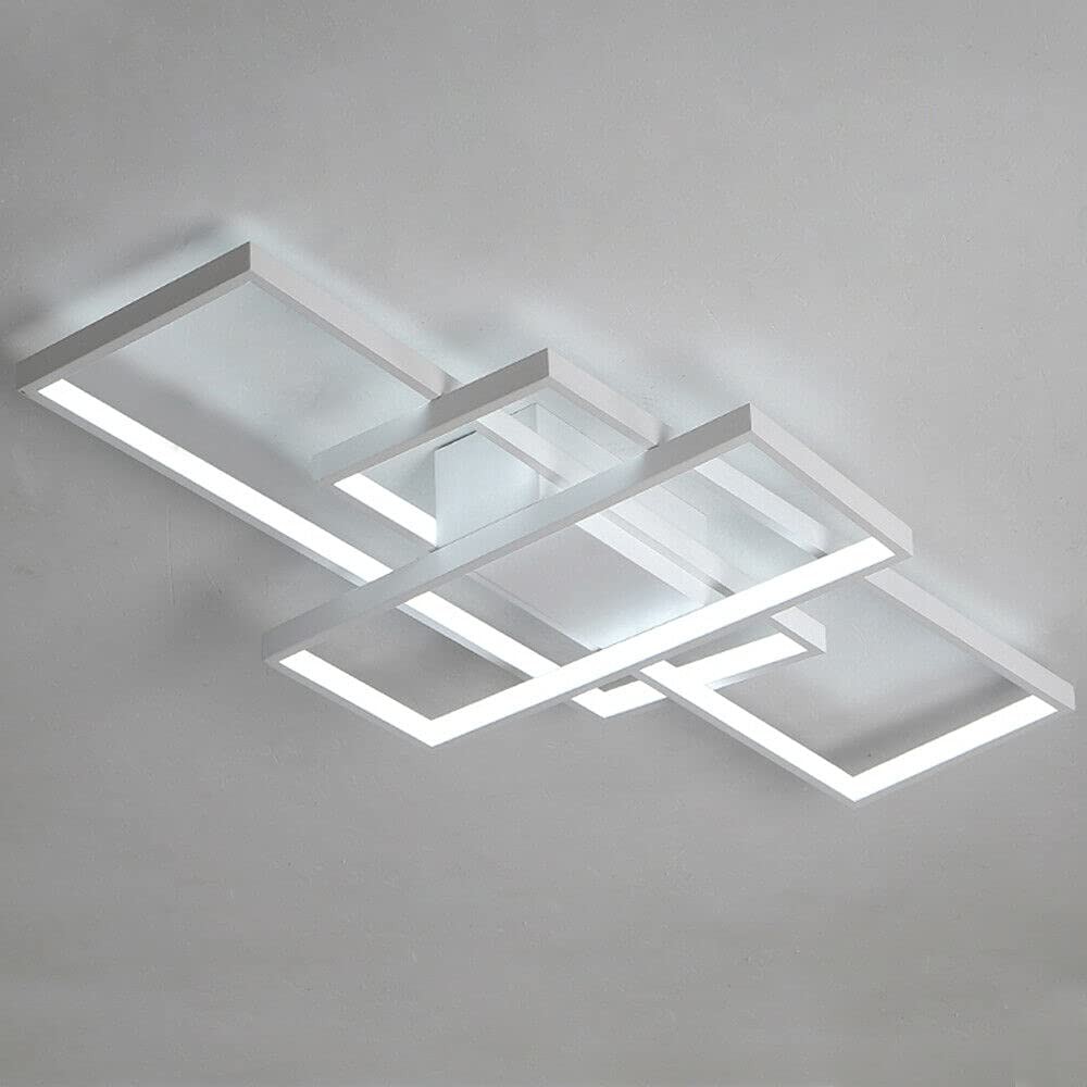 95w Modern Ceiling Light Pendant Celling Lamp Dimmable Chandelier With Remote