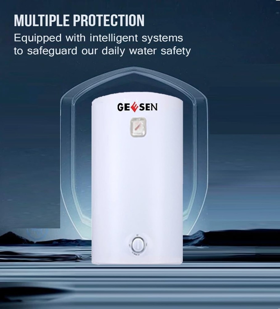 High-Efficiency 20 Gallon Indoor Electric Water Heater with Adjust Thermostat