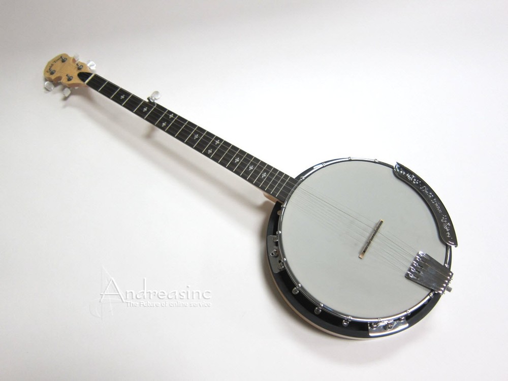 5-STRING BANJO BLUEGRASS LEFT HAND LEFTY RESONATOR ~ GOLD TONE