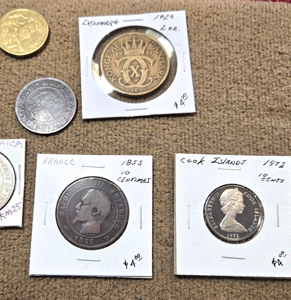 Small but interesting foreign lot