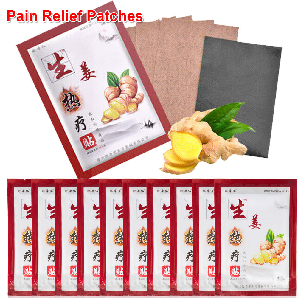 Herbal Ginger Patch Pain Relief Patches for Joint Shoulder Arthritis Knee Back