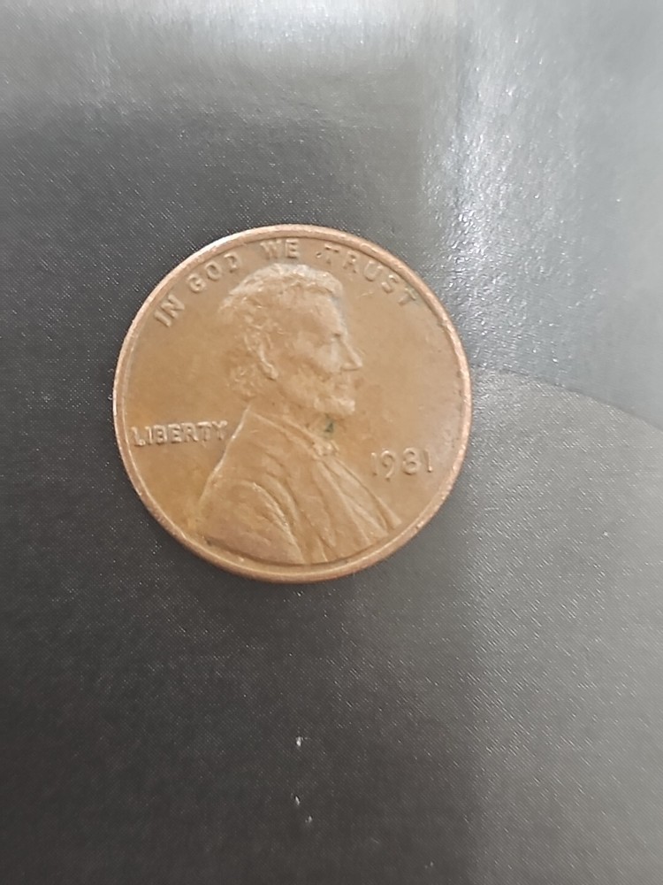 1981 Lincoln Memorial Penny Coin No Mint RD Obverse-Reverse Letters Errors