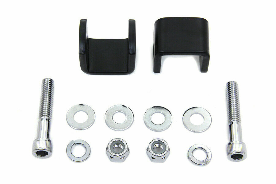 Solo Seat Shock Mount Bracket Set for Harley Davidson by V-Twin