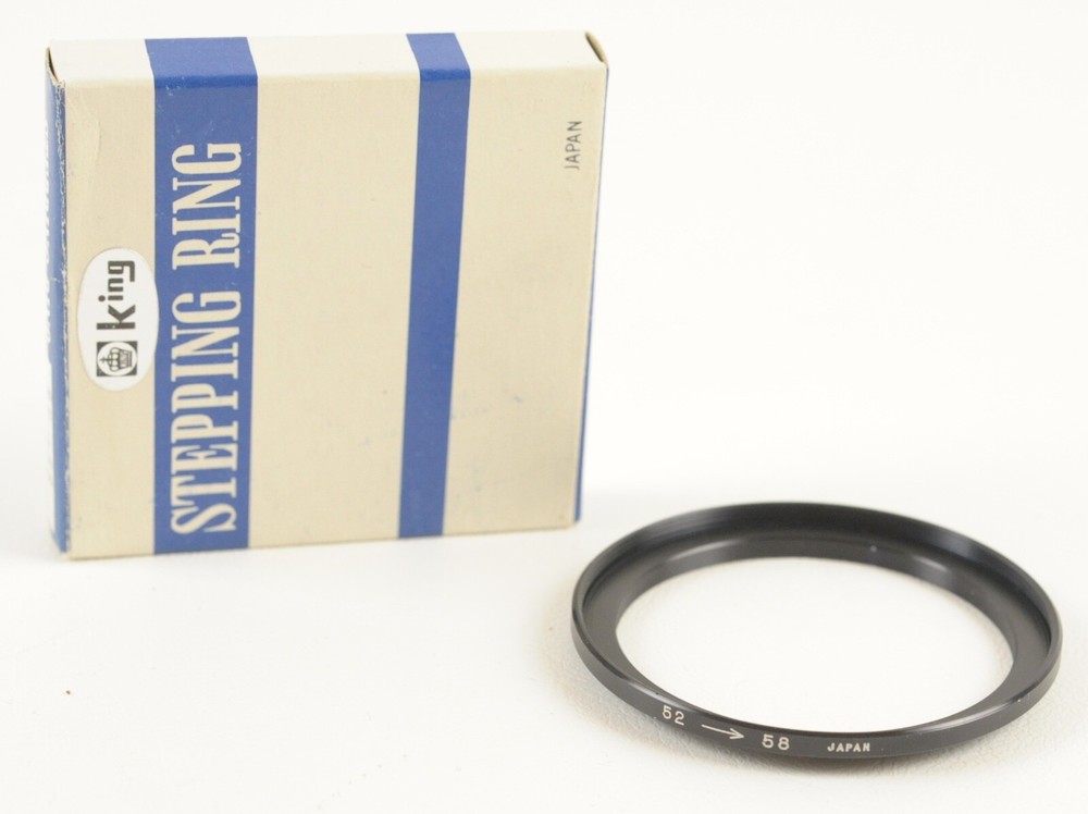 Stepping ring  52 - 58mm  -  JAPAN