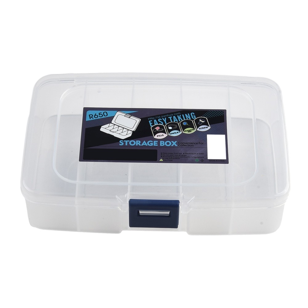 Screws Box Box Craft Organizer Plastic Small Part Container Translucent