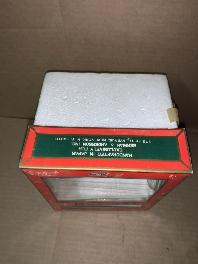 Vintage “A Santa Creation” Musical Poly Patch In Box